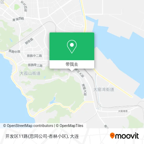 开发区11路(思同公司-杏林小区)地图