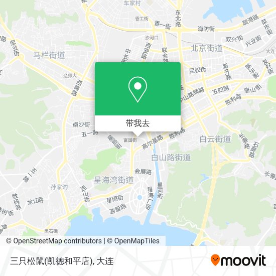 三只松鼠(凯德和平店)地图