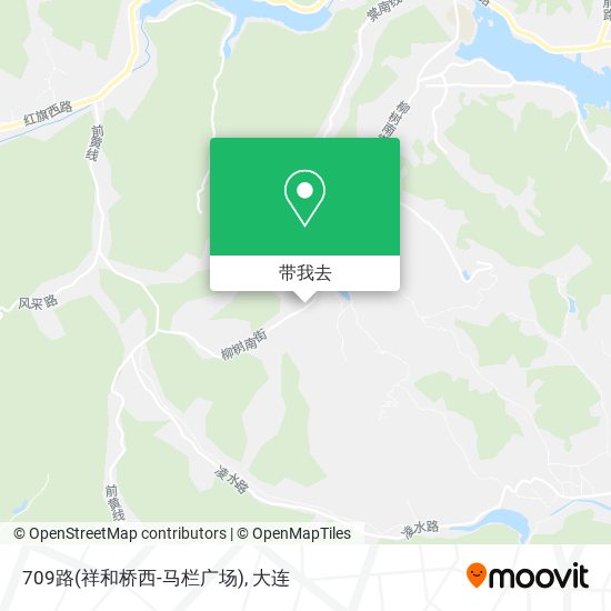709路(祥和桥西-马栏广场)地图