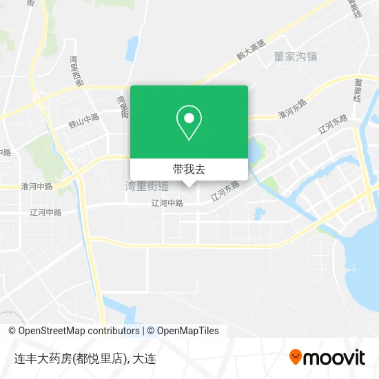 连丰大药房(都悦里店)地图