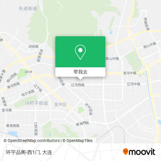 环宇品阁-西1门地图