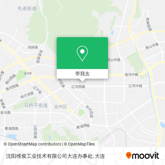 沈阳维俊工业技术有限公司大连办事处地图