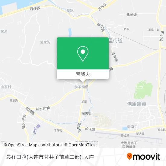 晟祥口腔(大连市甘井子前革二部)地图