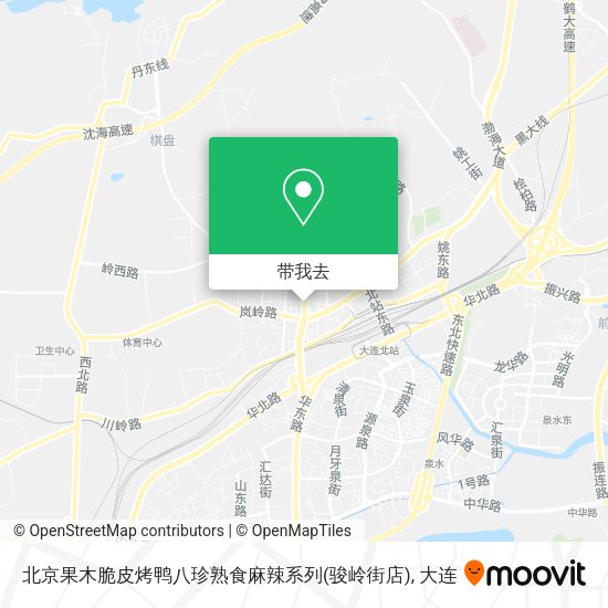 北京果木脆皮烤鸭八珍熟食麻辣系列(骏岭街店)地图