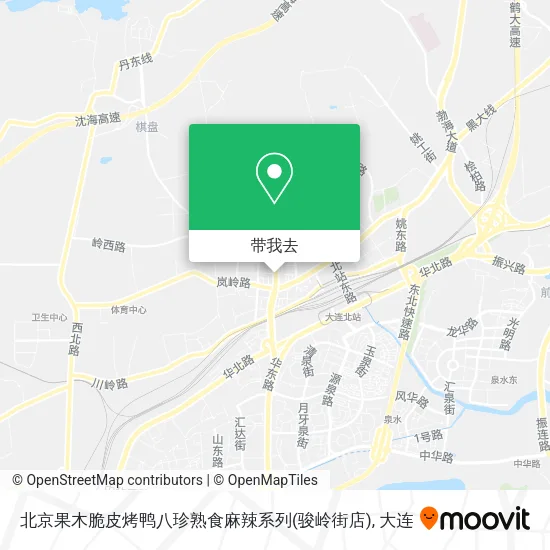 北京果木脆皮烤鸭八珍熟食麻辣系列(骏岭街店)地图