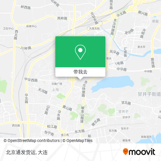 北京通发货运地图