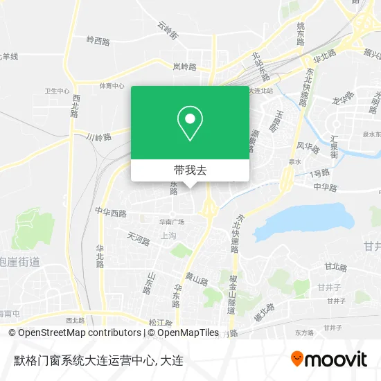 默格门窗系统大连运营中心地图