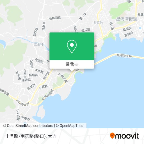 十号路/南滨路(路口)地图