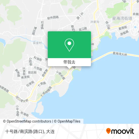 十号路/南滨路(路口)地图
