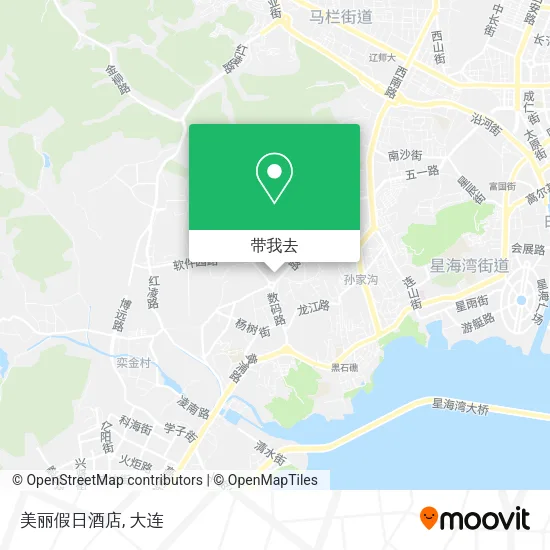 美丽假日酒店地图