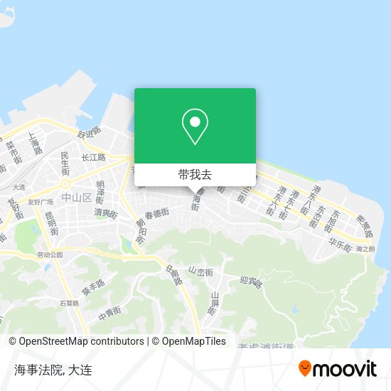 海事法院地图