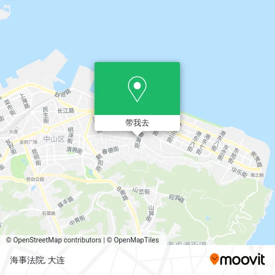 海事法院地图