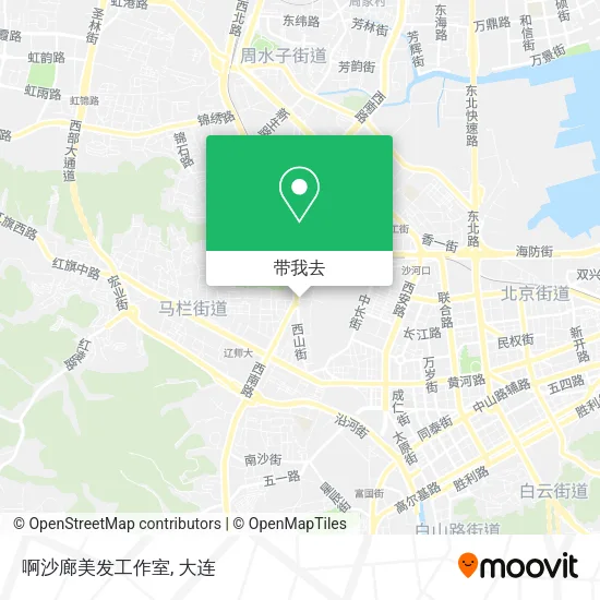 啊沙廊美发工作室地图