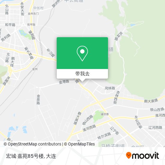 宏城·嘉苑85号楼地图