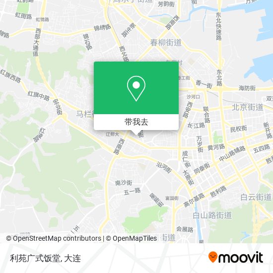 利苑广式饭堂地图