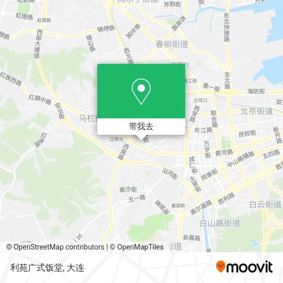 利苑广式饭堂地图