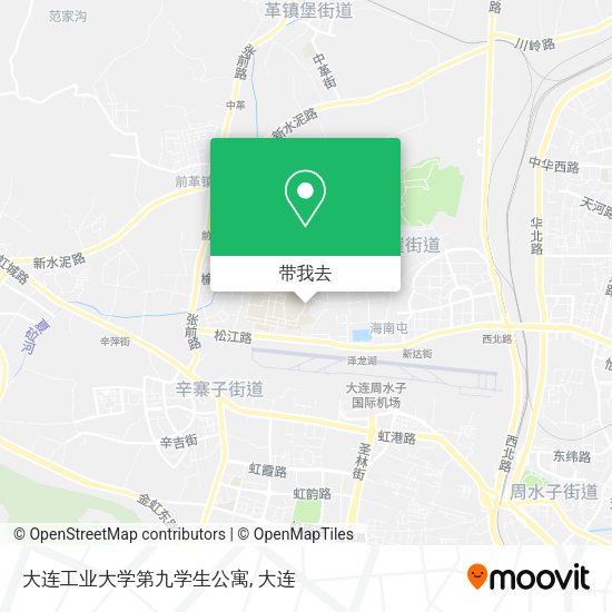 大连工业大学第九学生公寓地图