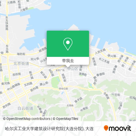 哈尔滨工业大学建筑设计研究院(大连分院)地图