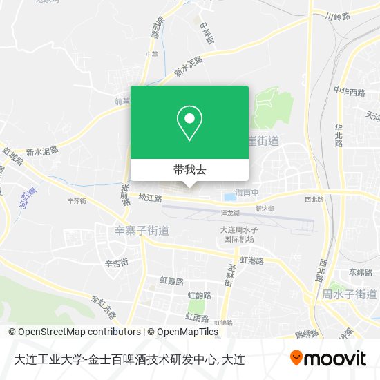 大连工业大学-金士百啤酒技术研发中心地图