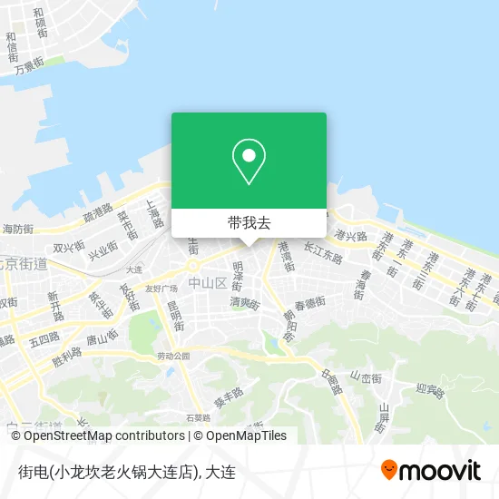 街电(小龙坎老火锅大连店)地图