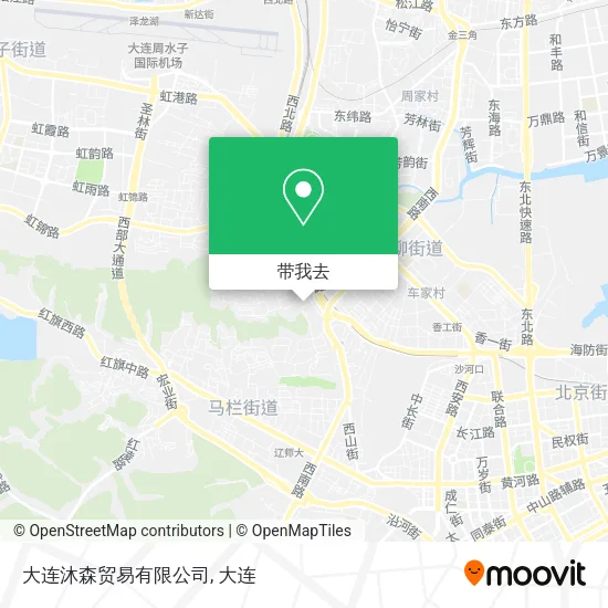 大连沐森贸易有限公司地图