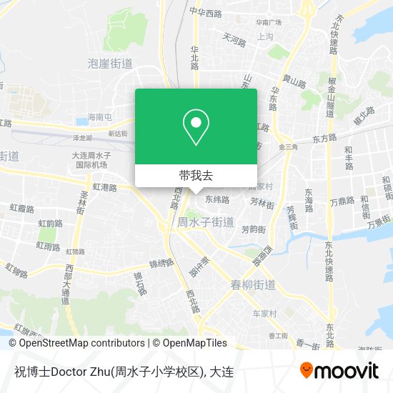 祝博士Doctor Zhu(周水子小学校区)地图