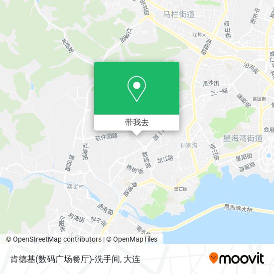 肯德基(数码广场餐厅)-洗手间地图