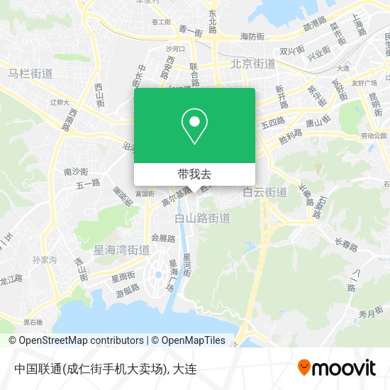 中国联通(成仁街手机大卖场)地图