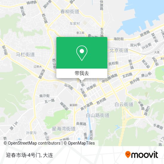 迎春市场-4号门地图