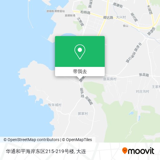 华通和平海岸东区215-219号楼地图