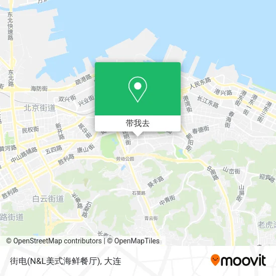 街电(N&L美式海鲜餐厅)地图