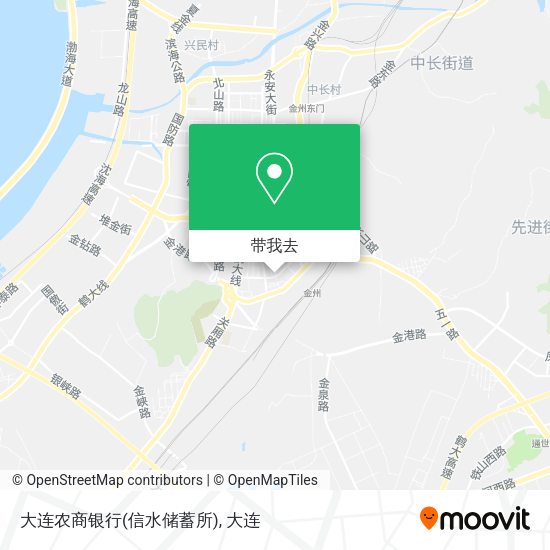 大连农商银行(信水储蓄所)地图