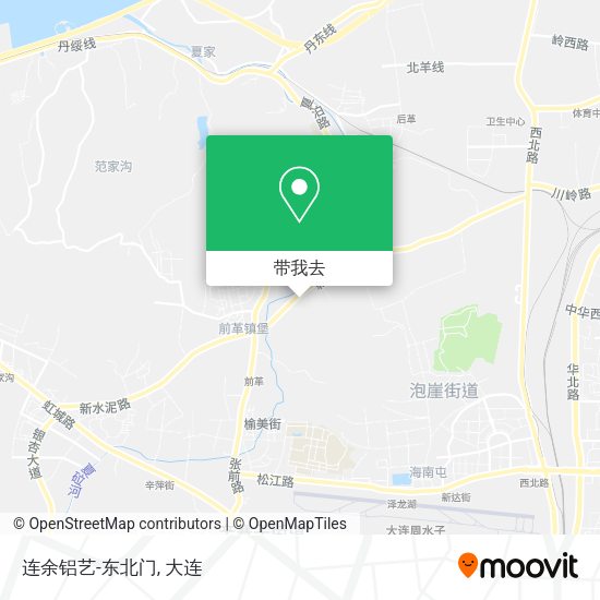 连余铝艺-东北门地图