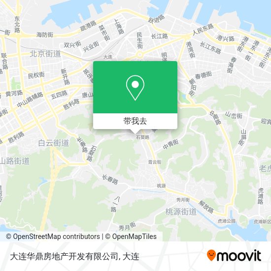 大连华鼎房地产开发有限公司地图