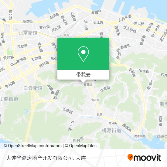 大连华鼎房地产开发有限公司地图