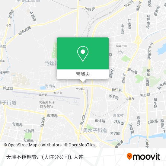 天津不锈钢管厂(大连分公司)地图
