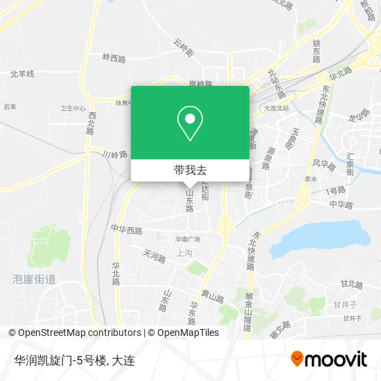 华润凯旋门-5号楼地图