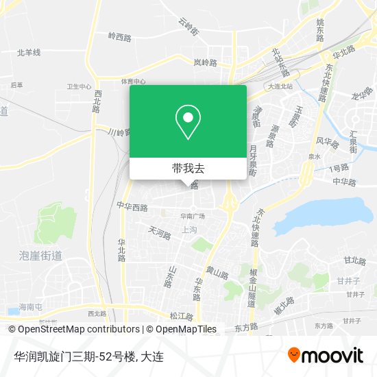 华润凯旋门三期-52号楼地图
