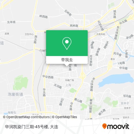 华润凯旋门三期-45号楼地图