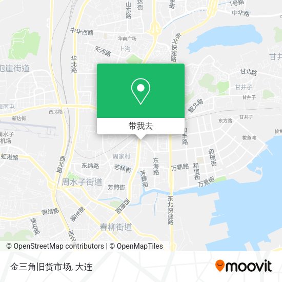 金三角旧货市场地图