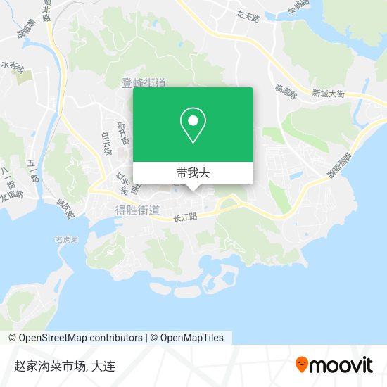 赵家沟菜市场地图