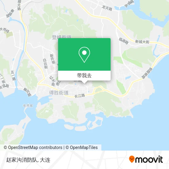 赵家沟消防队地图