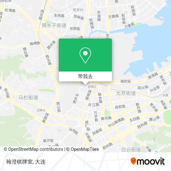 翰澄棋牌室地图