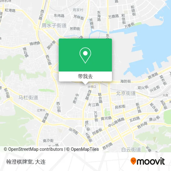 翰澄棋牌室地图