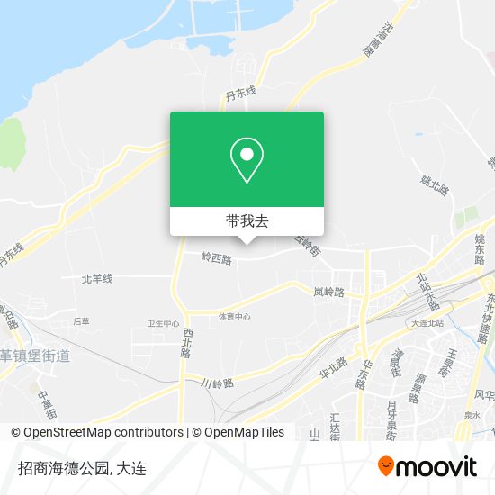 招商海德公园地图