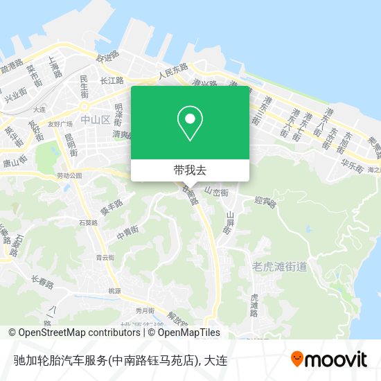 驰加轮胎汽车服务(中南路钰马苑店)地图