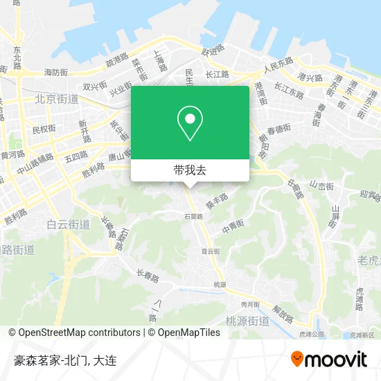 豪森茗家-北门地图