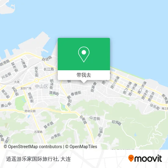 逍遥游乐家国际旅行社地图