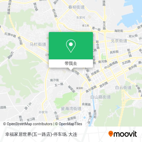 幸福家居世界(五一路店)-停车场地图