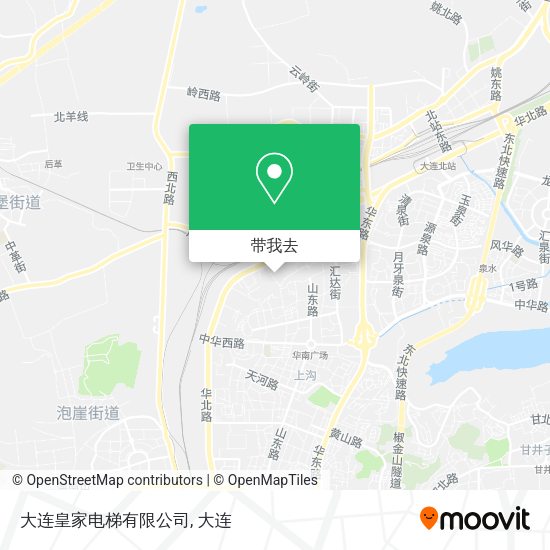 大连皇家电梯有限公司地图